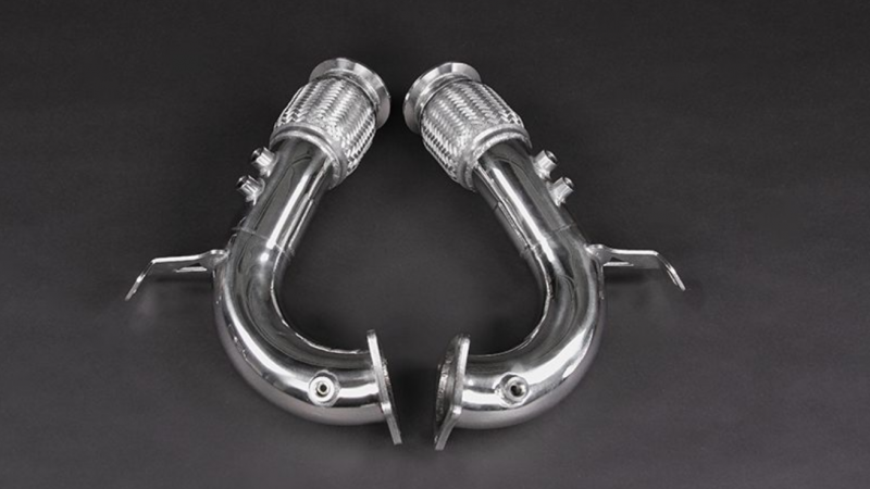 Photo of Capristo Catalytic Converter / Particulate Filter (GPF) Replacement Pipes for the Audi R8 Gen 2 Facelift V10 Type 4S (2020+) - Image 1